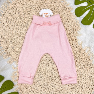  Kit 3 Calças - Estrelas no Bumbum - Rosa, Off White e Rose